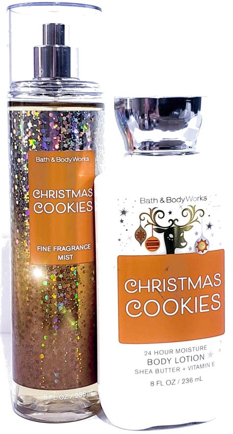 Bath And Body Works Christmas Cookies Body Lotion And Body Mist T Set Of