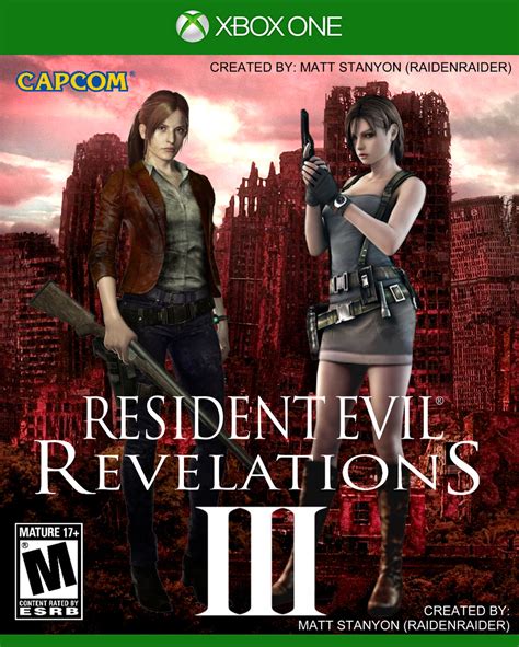 Resident Evil Revelations 3 Xbox One Cover 2 By Raidenraider On