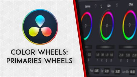 ️tutorial Davinci Resolve 15 18 Color Wheelsprimaries Wheels Youtube