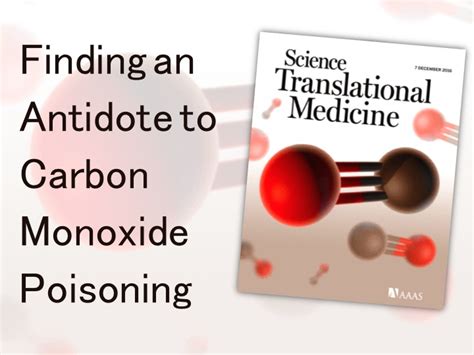 Setting A Trap To Rid The Body Of Carbon Monoxide Department Of Medicine
