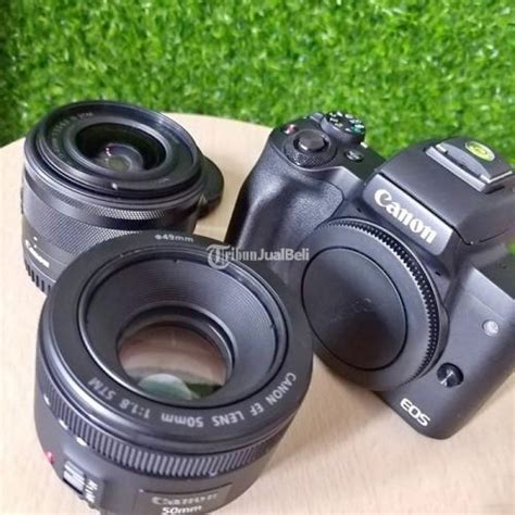 Canon eos m50 merupakan kamera mirrorless canon dengan ketajaman video full hd. Kamera Canon M50 Bekas 2 Lensa Lengkap Jarang Pakai Banyak ...