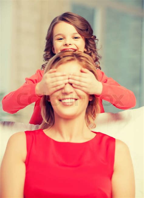 Mother And Daughter Stock Image Colourbox