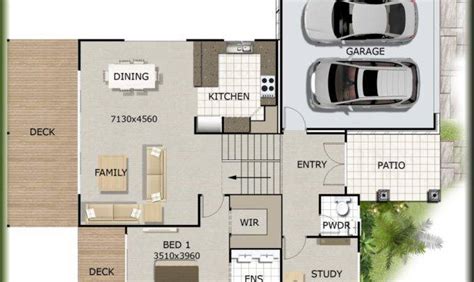 Sloping lot house plans are designed specifically to accommodate lots that are sloped. Simple Sloped House Plans Placement - Home Building Plans