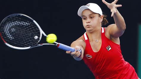 Tennis player ashleigh barty bio, salary, net worth. Australian Open 2018: Ash Barty turns up the heat against ...