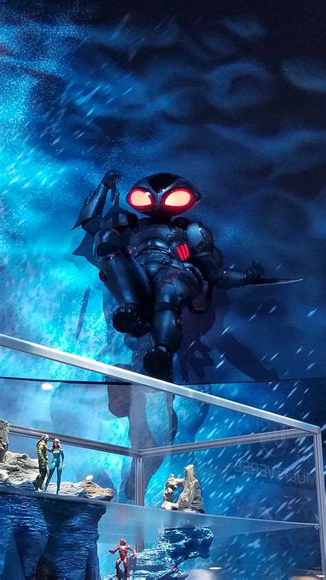 Aquaman Black Manta And Mera Movie Costumes Revealed At Sdcc