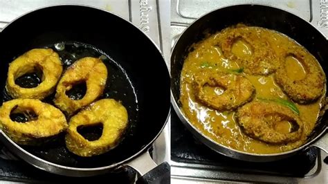Rohu Fish With Mustard Curry Bengali Style Fish Curry Rohu Fish