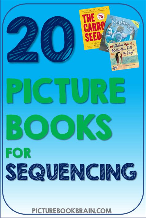20 New And Noteworthy Picture Books To Teach Sequencing
