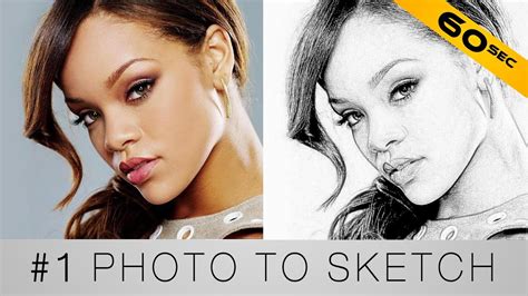 The software enables the user to draw shapes, including straight and curved. Turn your photo into a sketch - Photoshop in 60 seconds ...