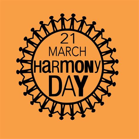 Harmony Day March 21 Svg File Vinyl World