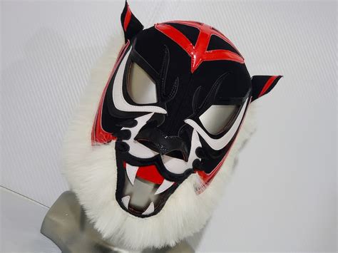 REAL PRO Tiger Mask Wrestling Mask Luchador Costume Wrestler Etsy