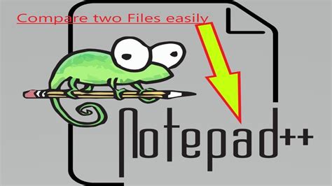 Compare Two Text Files Simplefree Using Notepad Youtube