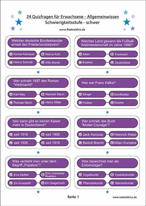 Grapevine hat ein weihnachtsquiz für die weihnachtsfeier der familie entwickelt. Schwere Quizfragen mit Antworten zum Ausdrucken ...