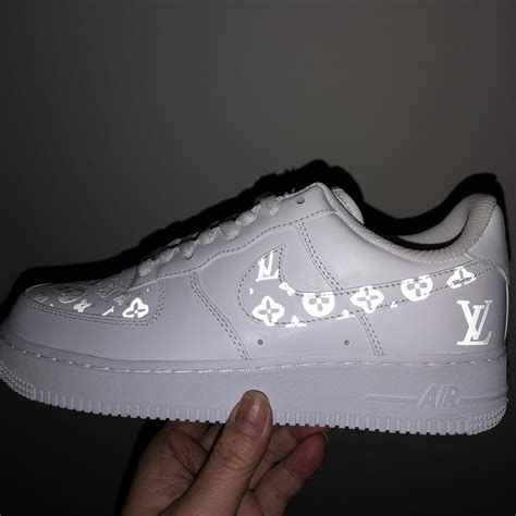 Naruto shoes for men custom lightweight breathable causal anime cosplay walking sneaker gifts for christmas. 3M Reflective Louis Vuitton Iron on Patches For Custom Air ...