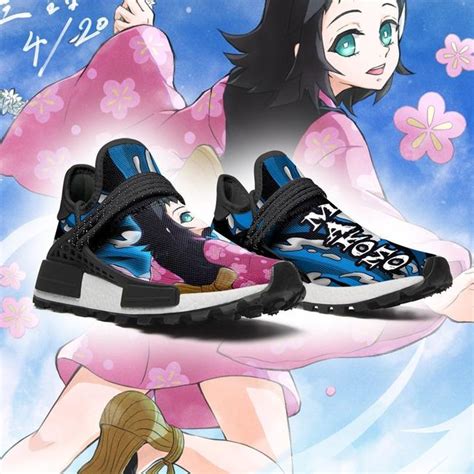 Demon Slayer Shoes Makomo Shoes Skill Anime Sneakers Shopeuvi