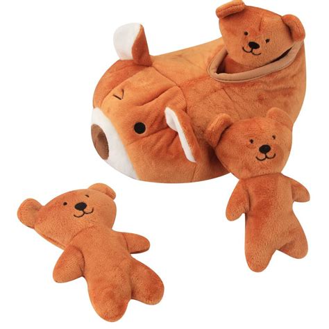Ifoyo hide and seek dog toys, durable interactive squeak puzzle puppy