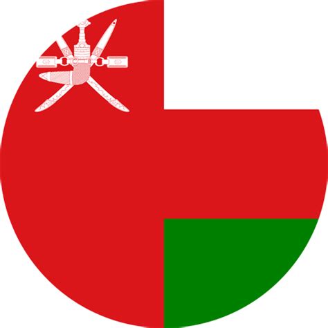 Oman Flag Icon Country Flags
