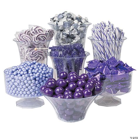 Bulk 1698 Pc Purple Candy Buffet Assortment