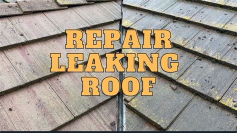 How To Fix Leaking Roof Yourself Cheap And Quick I Clear Roof Vally I Roof Repair Diy Youtube