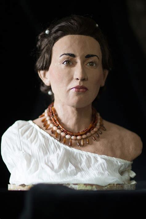 The Reconstructed Face Of A Woman Believed To Be A Philistine Unveiled In Jerusalem On Thursday