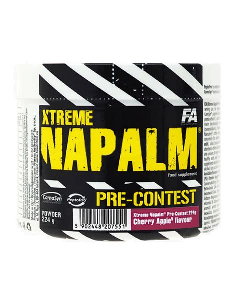 Xtreme Napalm Pre Contest By Fitness Authority 224 Grams