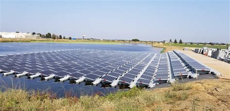 Salad Cosmo Sets Solar Array “afloat” Sky Power Solar Dixon Ca