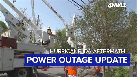 Power Restorations Continue During Ida Aftermath Youtube
