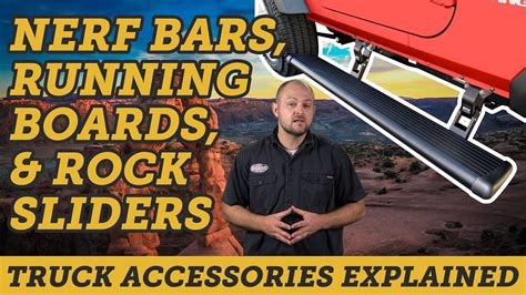 Differences Between Nerf Bars Running Boards And Rock Sliders Truck Accessories Explained