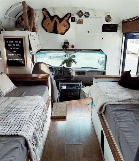 10 Amazing Short Bus Conversions You Have To See The Wayward Home