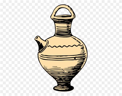 Greek Amphora Pottery Clip Art Vector Free Vector Image Pottery