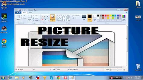 How To Resize Photos With Paint Youtube