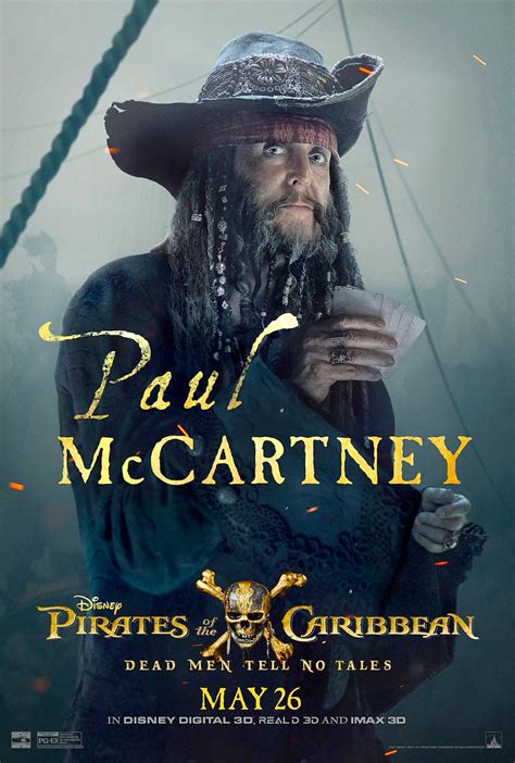 Pirates of the caribbean is a series of fantasy swashbuckler films produced by jerry bruckheimer and based on walt disney's theme park attraction of the same name. Get a First Look at Paul McCartney in Pirates of the ...