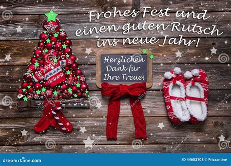 Merry Xmas And Happy New Year In German