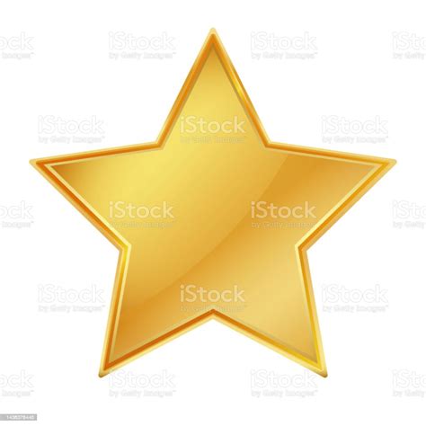 Golden Star Stock Illustration Download Image Now Award Bright