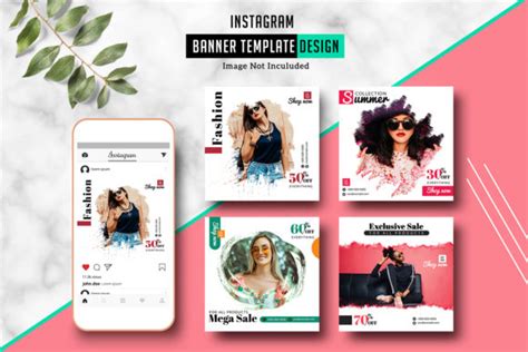 Instagram Promotional Banner Pack Graphic By Sistecbd · Creative Fabrica
