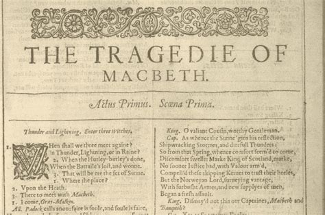 Resumen De Macbeth Literatura