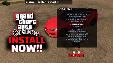 How To Install Cleo Menu In Gta San Andreas Mobile With Cleo Script