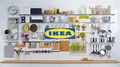 Why not use the walls? IKEA Wall Storage - YouTube