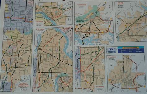 Brand New Huge 2016 17 Arkansas State Highway Map Excellent Reference