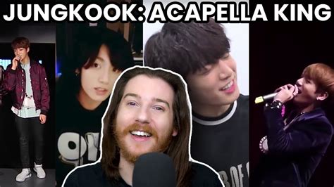Jungkook King Of Acapella Reaction Youtube