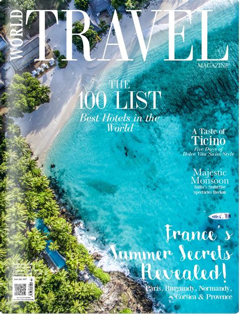 Cover 2017 03 June July World Travel Magazine