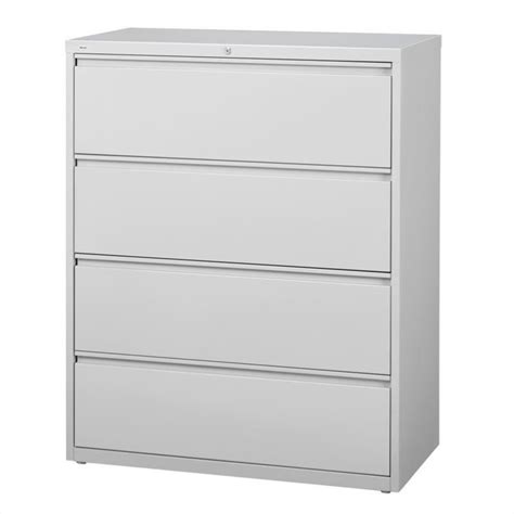 Hon 685l q hon 600 series standard lateral files with lock via. Hirsh 30-in Wide HL10000 Series 4 Drawer Lateral File ...