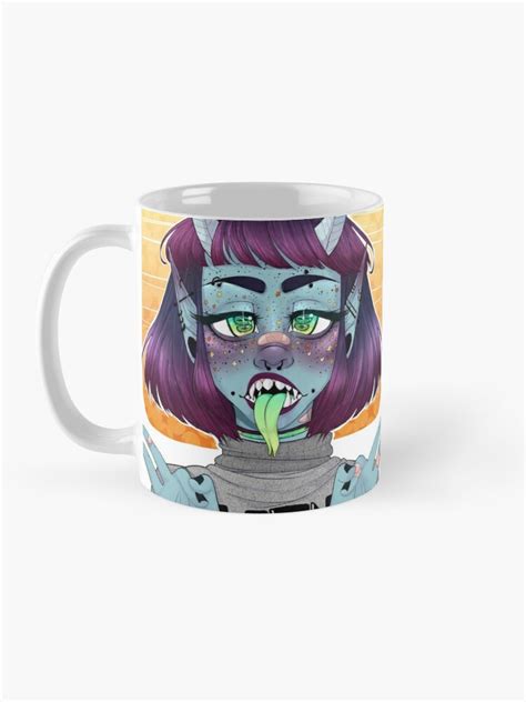 Soft Gore Demon Girl Mug By Politelilherb Redbubble