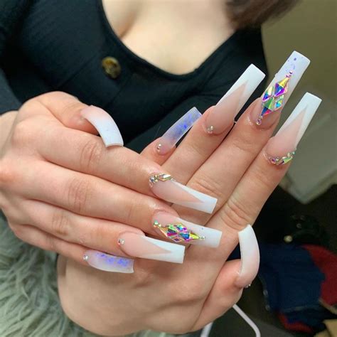 Long Acrylic Nail Ideas To Express Your Personality Like To Girls