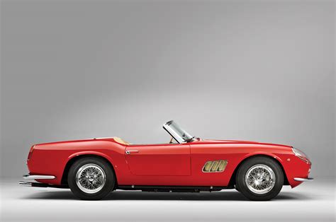 He didn't have the means, and neither did his producers: 1962 Ferrari 250 GT SWB California Spyder added to RM's Monterey auction | Autoblog