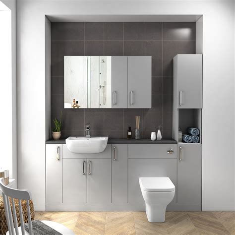 Oliver 1900 Fitted Furniture Package Buy Online At Bathroom City