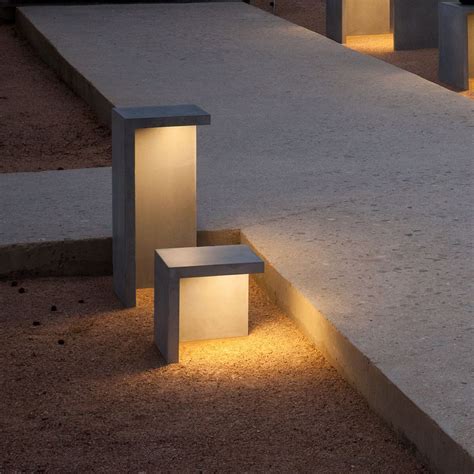 Empty Led Outdoor Bollard Small 220 240v For Use In The