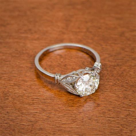 113ct Antique Diamond Engagement Ring Antique