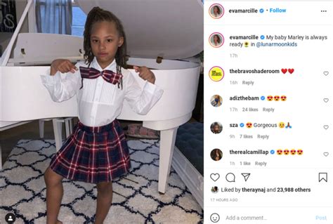 Marley Is Definitely Going To Be A Star Eva Marcille Raves Over Her Daughter Marley Raes