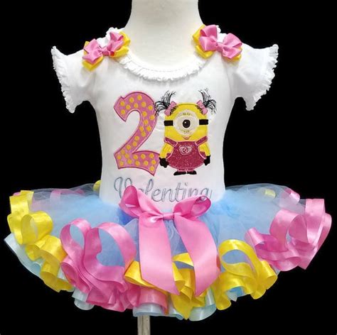 2nd Birthday Girl Outfit Second Birthday Tutu Outfit Personalized Birthday Tutu Cake Smash