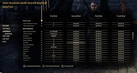 Votans Keybinder Miscellaneous Elder Scrolls Online Addons